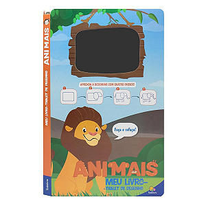 Meu Livro Tablet Animais Infantil TodoLivro