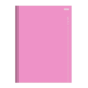 Caderno Brochura Capa dura 1/4 80fls Colors Animativa
