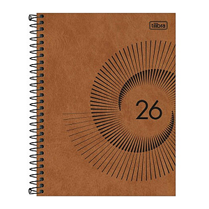 Agenda/Planner Espiral Capa dura Prakita 2026 80fls Tilibra