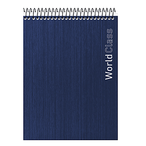 Caderno Espiral Cd Superior 01Mat/80fls World Class Animativa