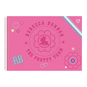 Caderno Cartografia Espiral Capa dura Rebecca Bonbon Animativa