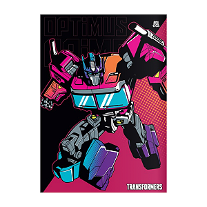 Caderno Brochurão Cd Transformers 80 folhas Animativa SD