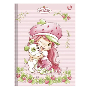 Caderno Colegial Costurado Cd Moranguinho 160fls Animativa