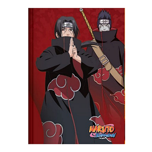 Caderno Brochurão Capa dura Naruto 80fls Animativa