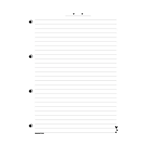 Refil de caderno C/4 furos 80fls Sweet Cherry Animativa