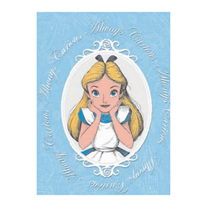 Caderno Brochurão Alice In Woderland 80fls Animativa