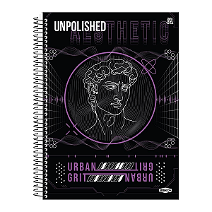 Caderno Espiral CD BomD+ Masculino 15Mat/240fls Animativa