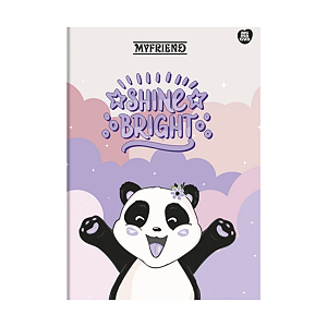 Caderno Brochurão Cd My friend 80 folhas Animativa