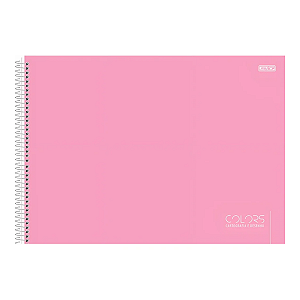 Caderno Cartografia e Desenho Espiral Cd Colors 60fls Animativa