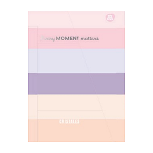 Caderno Espiral Cd Uni Cristales 80fls Animativa