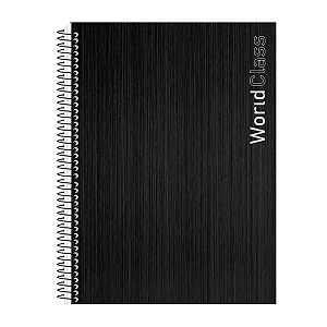 Caderno Espiral Capa dura Wold Classs 10Mat/160fls Animativa