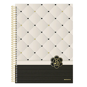 Caderno Espiral Capa dura 01Mat/80fls Rebecca Bonbon Animativa