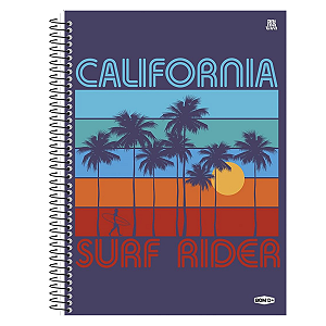 Caderno Espiral Cd 20Mat/320fls Bom D+ Masculino Animativa