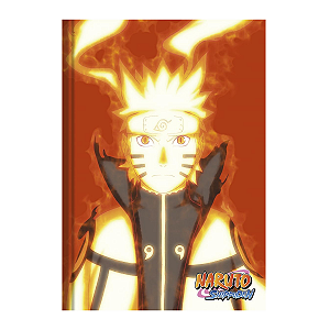Caderno Brochurão Capa dura Naruto 80 folhas Animativa