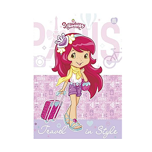 Caderno Brochurão Cd 80 fls Moranguinho Animativa