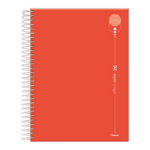 Agenda Espiral Capa dura Office Color 2026 200fls Foroni