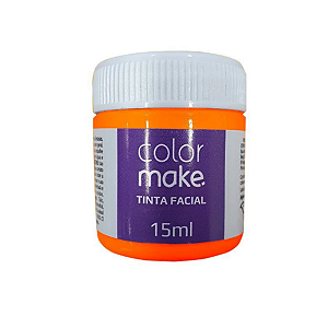 Tinta Facial 15ml  Laranja Color Make