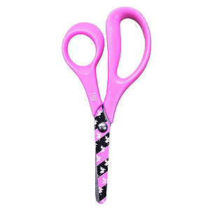 Tesoura Escolar Rebecca bonbon 13,5cm Rosa Skypaper