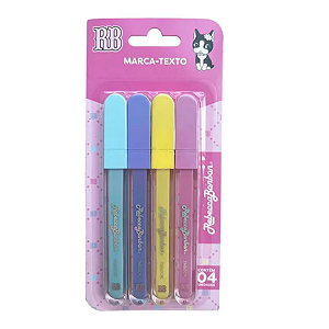 Kit Marca Texto C/4uni Rebecca Bonbon Skypaper