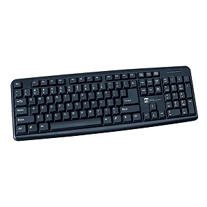 Teclado Usb Office Com fio 1801 R8