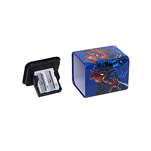Apontador C/Depósito Quadrado Spider Man molin