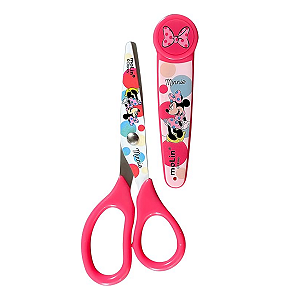 Tesoura 13,5cm Escolar Minnie Mouse Molin
