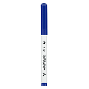 Marcador Quadro Branco Azul Silm Brw