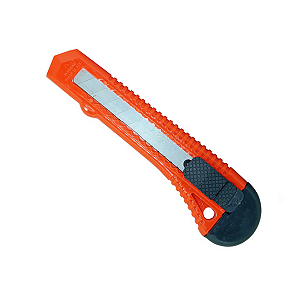Estilete Plástico Largo 18mm Brw