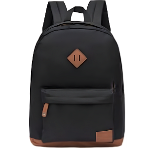 Mochila de Costas Ferrazzi Preto/Marrom Nytron