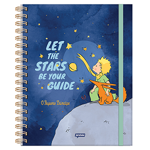 Caderno Espiral CD Colegial 80fls O Pequeno Príncipe Jandaia