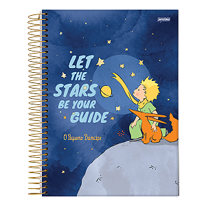 Caderno Espiral Cd 10Mat/200fls O Pequeno Príncipe Jandaia