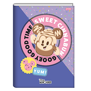 Caderno Brochurão Capa dura Disney Munchling 80fls Jandaia