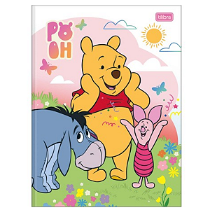 Caderno Brochurão Capa Dura 80 fls Pooh Tilibra