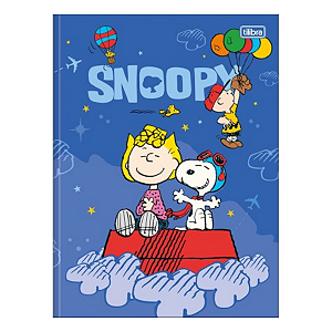 Caderno Brochurão Capa dura Snoopy 80fls Tilibra