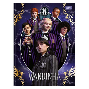 Caderno Brochurão Cd Wandinha 80 folhas Tilibra