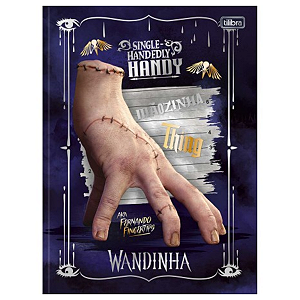 Caderno Brochurão Capa dura Wandinha 80fls Tilibra