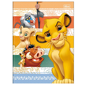 Caderno Brochurão Cd Rei Leão 80fls Tilibra