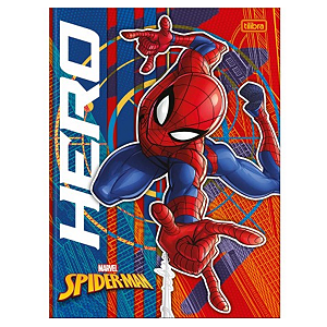 Caderno Brochurão Capa dura Spider Man 48fls Tilibra