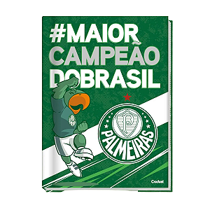 Caderno Brochurão Cd 80 folhas Palmeiras Credeal