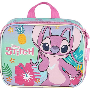 Lancheira Térmica Infantil Stitch Roxo Luxcel