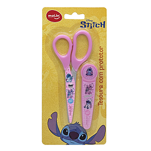 Tesoura Escolar Stitch Molin