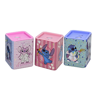 Apontador Com depósito Quadrado Metálico Stitch Molin