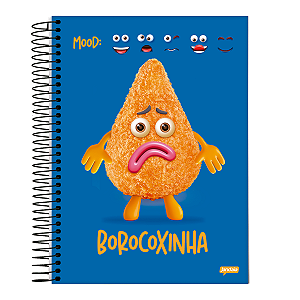 Caderno Espiral Capa dura Insano 10Mat/160fls jandaia