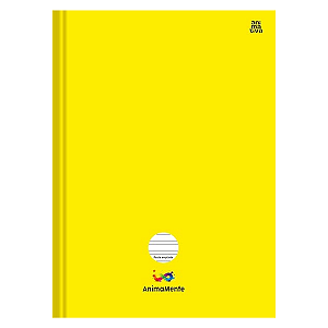 Caderno Brochurão Capa dura Animamente 80 folhas Animativa