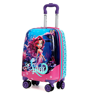 Mala de Carrinho infantil Sereia verde Skeet