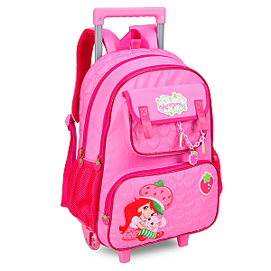 Mochila de carrinho Moranguinho Rosa Clio