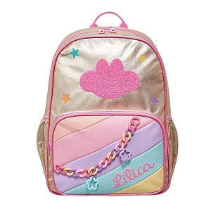 Mochila de Costas Lilica Repilica Dourado Pacific