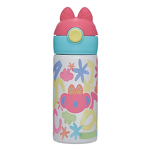 Garrafa Térmica Com Canudo 420ml Lilica Repilica 7715173 Pacific