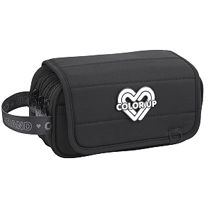 Estojo 3 Divisórias Color Up preto Seanite