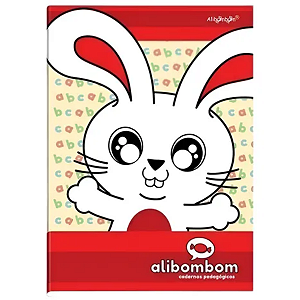 Caderno Pedagógico Brochurão capa dura 60 fls Alibombom